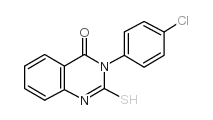 3-(4-氯-苯基)-2-硫代-2,3-二氢-1H-喹唑啉-4-酮