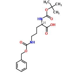 N-叔丁氧羰基-N'-苄氧羰基-L-鸟氨酸