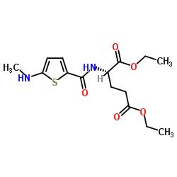 N-(5-甲氨基-2-噻吩甲酰基)-l-谷氨酸二乙酯