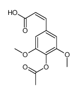 3-[4-(乙酰氧基)-3,5-二甲氧基肉桂酸