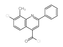 7-氯-8-甲基-2-苯基喹啉-4-羰酰氯