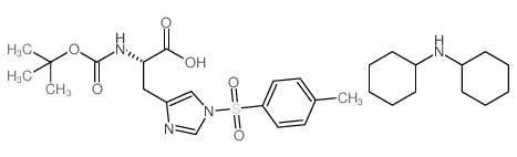 N-BOC-1-(P-甲苯磺酰基)-L-组氨酸 二环己基铵盐