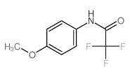 2,2,2-三氟-4’-甲氧基乙酰苯胺 (332-34-3)