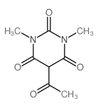 5-乙酰基-1,3-二甲基巴比妥酸