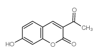 3-乙酰基-7-羟基-苯并吡喃-2-酮