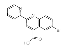 6-溴-2-(2-吡啶)-4-喹啉羧酸