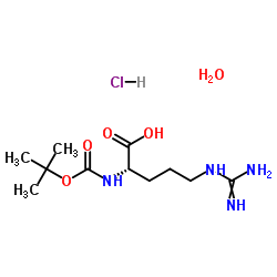 Boc-L-精氨酸盐酸盐一水合物