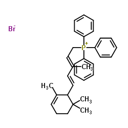 5-(4-甲氧基-2,3,6-(三甲苯基)-3-甲基-戊2,4-二烯-1-溴化三苯磷