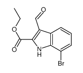7-溴-3-甲酰基-1H-吲哚-2-羧酸乙酯
