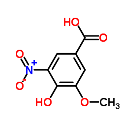 4-羟基-3-甲氧基-5-硝基苯甲酸