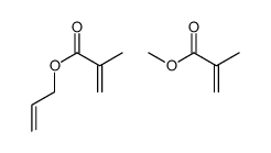 2-甲基-2-丙烯酸甲酯与2-甲基-2-丙烯酸(2-丙烯)酯的聚合物 甲基丙烯酸甲酯、甲基丙烯酯丙烯基酯的聚合物 (26715-19-5)