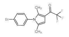 1-[1-(4-溴苯基)-2,5-二甲基-1H-吡咯-3-基]-2,2,2-三氟-1-乙酮