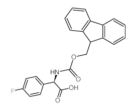 Fmoc-4-氟-d-苯基甘氨酸