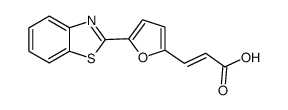 (2E)-3-[5-(1,3-苯并噻唑-2-基)-2-呋喃基]丙烯酸