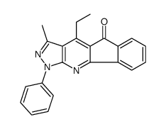 4-乙基-3-甲基-1-苯基-1H-茚并[1,2-b]吡唑并[4,3-e]吡啶-5-酮