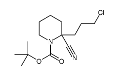 2-(3-氯丙基)-2-氰基哌啶-1-羧酸叔丁酯