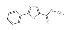 2-苯基噁唑-5-羧酸甲酯 (106833-83-4)