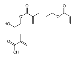 2-甲基-2-丙烯酸与丙烯酸乙酯和聚乙二醇单甲基丙烯酸-C12-14-烷基醚的聚合物