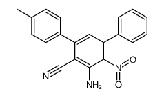 2-氨基-4-苯基-6-(p-甲基-苯基)-3-硝基苯甲腈