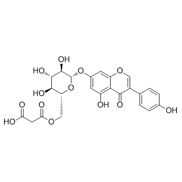 6"-O-Malonylgenistin；丙二酰染料木昔