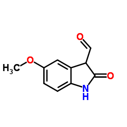 5-甲氧基-2-氧代吲哚啉-3-甲醛