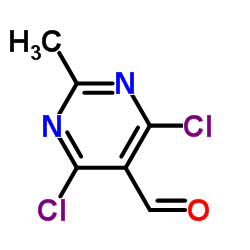 4,6-二氯-2-甲基-5-嘧啶甲醛