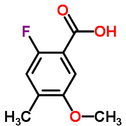 2-氟-5-甲氧基-4-甲基苯甲酸