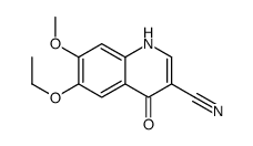 6-乙氧基-1,4-二氢-7-甲氧基-4-氧代-3-喹啉甲腈