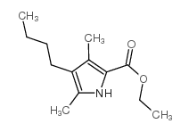 4-丁基-3,5-二甲基-1H-吡咯-2-羧酸乙酯