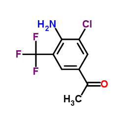1-[4-氨基-3-氯-5-(三氟甲基)苯基]乙酮