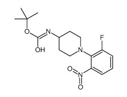 (1-(2-氟-6-硝基苯基)哌啶-4-基)氨基甲酸叔丁酯