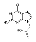 2-氨基-6-氯-9H-嘌呤-9-乙酸