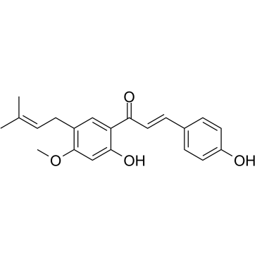 4'-O-甲基补骨脂查尔酮 (20784-60-5)