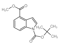 1-BOC-吲哚-4-羧酸甲酯