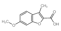 6-甲氧基-3-甲基苯并呋喃-2-甲酸
