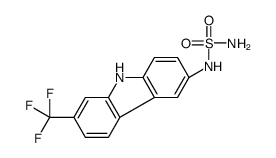 (9CI)-[7-(三氟甲基)-9H-咔唑-3-基]-磺酰胺