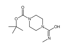 4-(甲基氨基甲酰)哌嗪-1-羧酸叔丁酯 (652154-14-8)