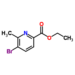 5-溴-6-甲基-2-吡啶羧酸乙酯 (1122090-71-4)