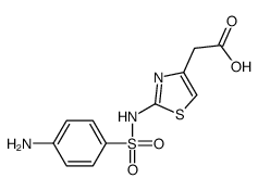 2-[[(4-氨基苯基)磺酰基]氨基]-4-噻唑乙酸