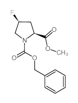 (2S,4S)-4-氟-1,2-吡咯烷二羧酸 2-甲基 1-(苯基甲基)酯
