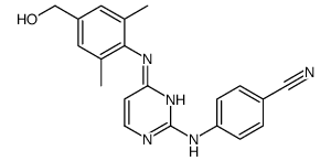 4-(4-(4-(羟基甲基)-2,6-二甲基苯基氨基)嘧啶-2-基氨基)苯甲腈