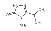 4-氨基-3-异丙基-1,2,4-三唑啉-5-酮 (96240-10-7)
