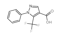 1-苯基-5-三氟甲基-1H-吡唑-4-羧酸 (98534-81-7)