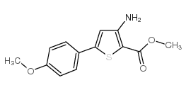 3-氨基-5-(4-甲氧基苯基)噻吩-2-羧酸甲酯