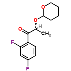 (2R)-1-(2,4-二氟苯基)-2-[(四氢-2H-吡喃-2-基)氧基]-1-丙酮