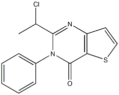 2-(1-氯乙基)-3-苯基噻吩并[3,2-D]嘧啶-4(3H)-酮