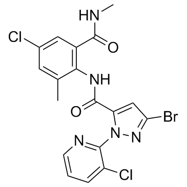 3-溴-N-(4-氯-2-甲基-6-(甲基氨基甲酰基)苯基)-1-(3-氯吡啶-2-基)-1H-吡唑-5-甲酰胺 97.0%