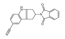 2-(1,3-二氧代异吲哚啉-2-基)-1,2,3,4-四氢环戊并[b]吲哚-7-甲腈