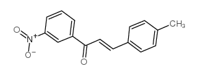 3-(4-甲基苯基)-1-(3-硝基苯基)-2-丙烯-1-酮