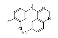 N4-(3-氯-4-氟苯基)-4,6-喹唑啉二胺 (184356-51-2)